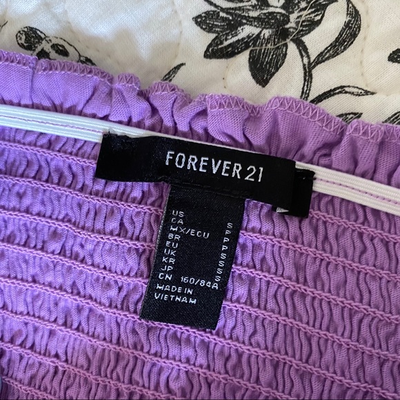 Purple Forever 21 tank top - size s - Picture 2 of 2